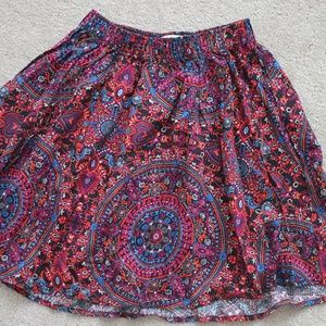 NEW Abercombie printed Skirt Size XS